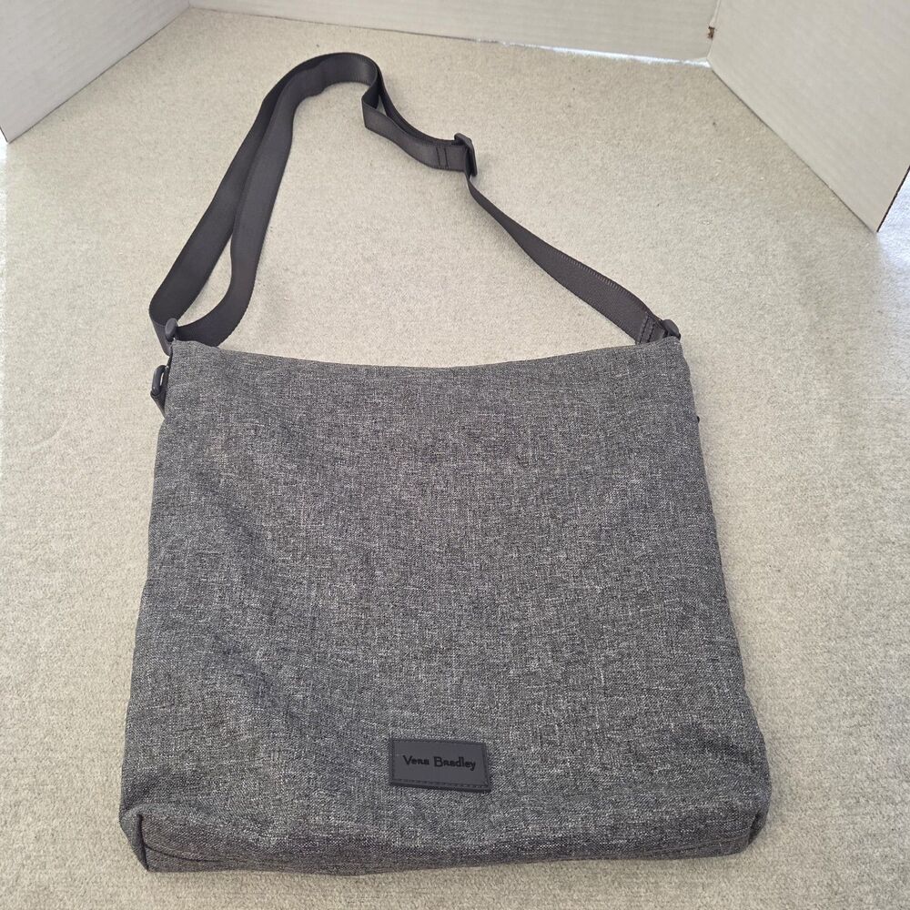 Vera Bradley ReActive Hipster Crossbody Bag Heather Gray 29562-13013 Minimalist